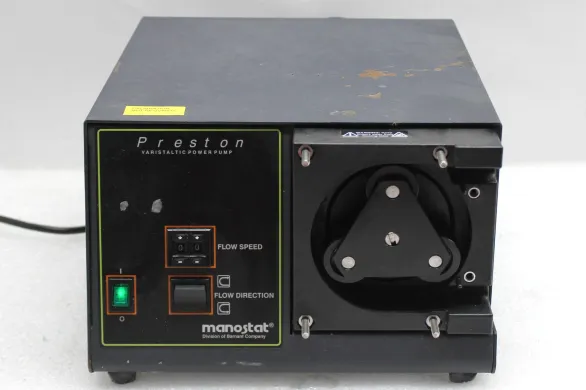 Manostat 72-370-000 Lab Peristaltic Pump with Variable 24-720 RPM Flow, Chemically Resistant Head