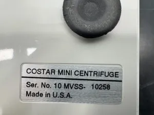 Costar Mini Centrifuge with Adjustable Speed and Timer Controls for Small Volume Samples, 2 of 3