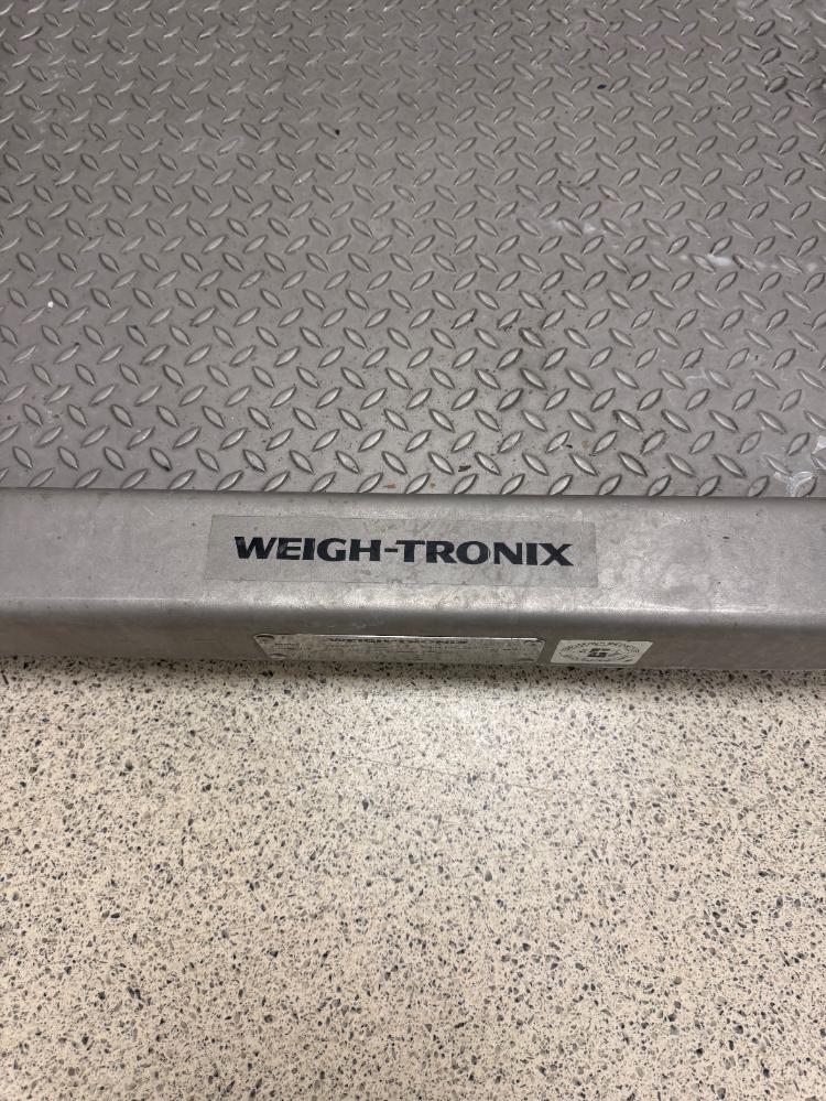 Weigh-Tronix DWS3636-0 36x36 Inch Heavy-Duty Floor Scale with Digital Indicator