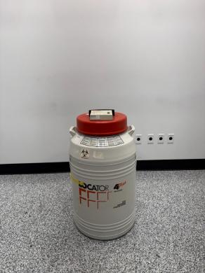 Thermolyne Locator 4 Plus Cryobiological Storage Vessel with Liquid Nitrogen Level Monitor-cover