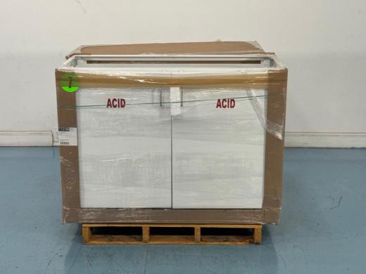 New England Lab 4' Fume Hood Cabinets – Flame and Acid Resistant Safety Units-cover