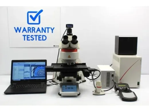 Leica DM6 B Upright LED Fluorescence Microscope with Motorized Stage and Automated Focus