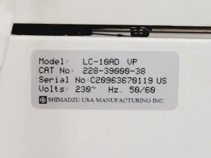 Shimadzu HPLC System for High-Performance Liquid Chromatography Applications, 10 of 64