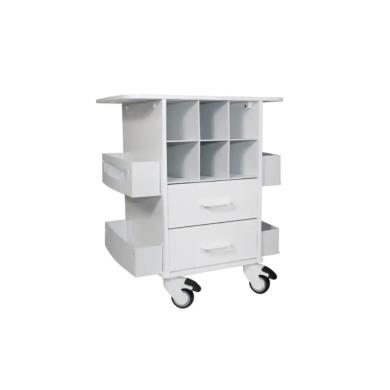 TrippNT Core Pipette & Fume Hood Supply Cart with Ergonomic Handles and Serological Pipette Slots-cover