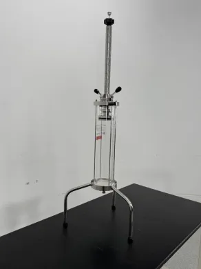 Cytiva 18110301 100/500 Preparative Glass Chromatography Column with Adjustable Valve and Tripod Stand