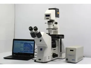 Zeiss Observer D1 Inverted Fluorescence Microscope with Motorized Filter Turret and CMOS Camera, 5 of 20