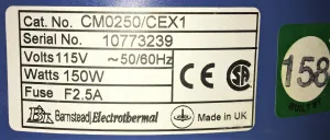 Soxhlet Extraction Kit with Barnstead Electrothermal CM0250-CEX1 Heating Mantle (250mL), 15 of 15