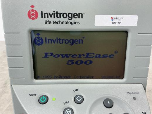 Invitrogen Power Ease 500 Electrophoresis Power Supply with Digital Display and Keypad Control-cover