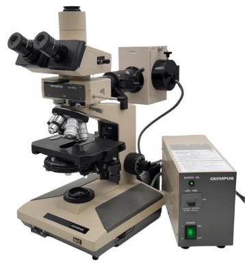 Olympus BH-2 Microscope with DIC, Fluorescence, and Nanodyne LED Illumination-cover
