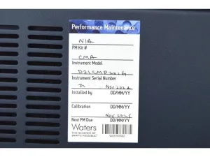 Waters ACQUITY UPLC H-Class PLUS Bio System with PDA and FLR Detectors for Bioseparations (2021), 41 of 41
