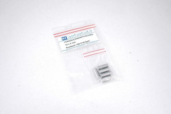 Nucleosil 100 C18 HPLC Security Guard Cartridge, 10 × 4 mm, 5 µm, 5-Pack-cover