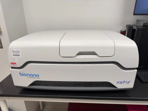 Bionano Genomics Saphyr Optical Genome Mapping System with Blue Laser Scanner