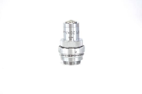 Leitz Wetzlar NPL 20x/0.40P Polarization-Interference Contrast Microscope Objective 553394-cover