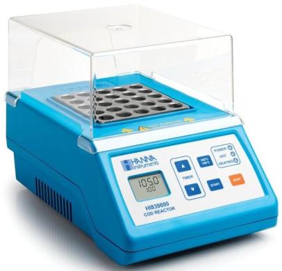Hanna HI 839800 Chemical Oxygen Demand (COD) Thermo-Reactor for 25 Vial Digestions-cover