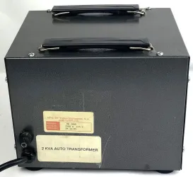 Varlen TR 2000 2kVa Autotransformer with Dual 220V Sockets, 5 of 6