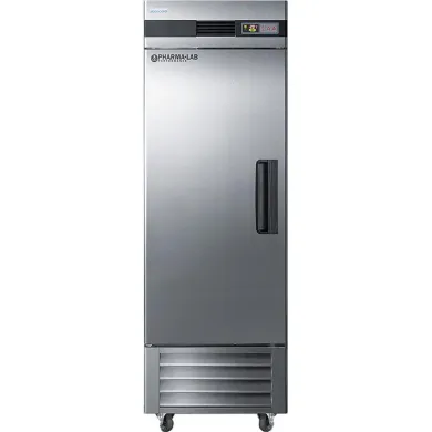 Accucold AFS23MLLH 23 Cu.Ft. Left Handle Solid Door Upright Pharmacy Freezer