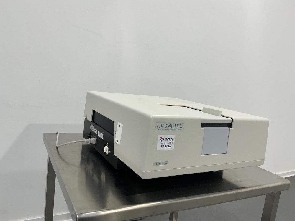 Shimadzu UV-2401 (PC) UV-Visible Spectrophotometer with PC Interface