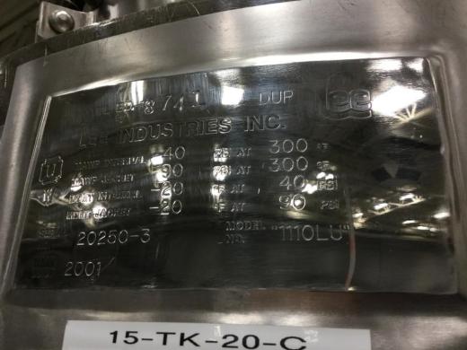Lee 1100L Stainless Steel Bioreactor for Laboratory and Industrial Applications-cover
