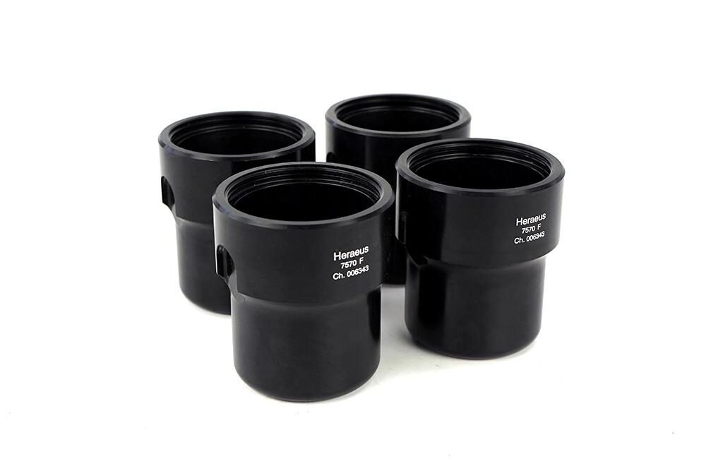 Thermo Heraeus Round Centrifuge Buckets, 4-Piece Set, 75007570F for 75007570 Rotor