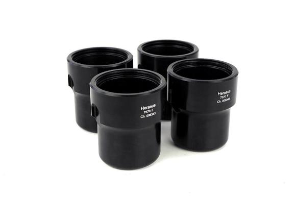 Thermo Heraeus Round Centrifuge Buckets, 4-Piece Set, 75007570F for 75007570 Rotor