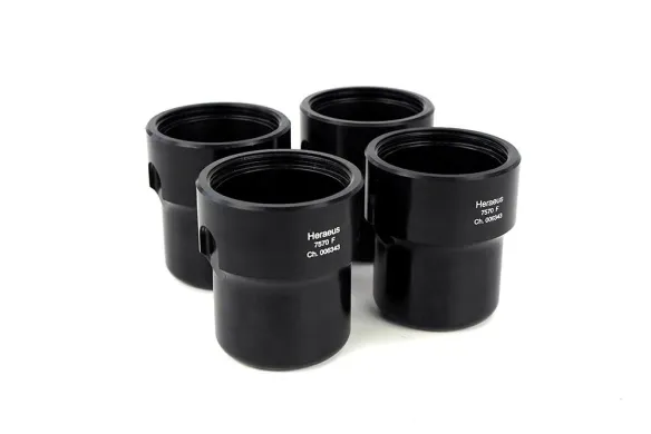 Thermo Heraeus Round Centrifuge Buckets, 4-Piece Set, 75007570F for 75007570 Rotor