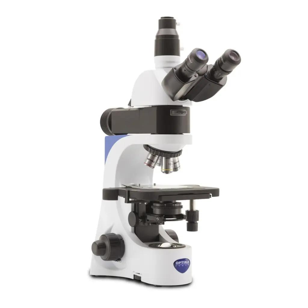 IOS B-380 Trinocular Metallurgical Microscope with 500x Magnification and IOS W-PLAN MET Objectives