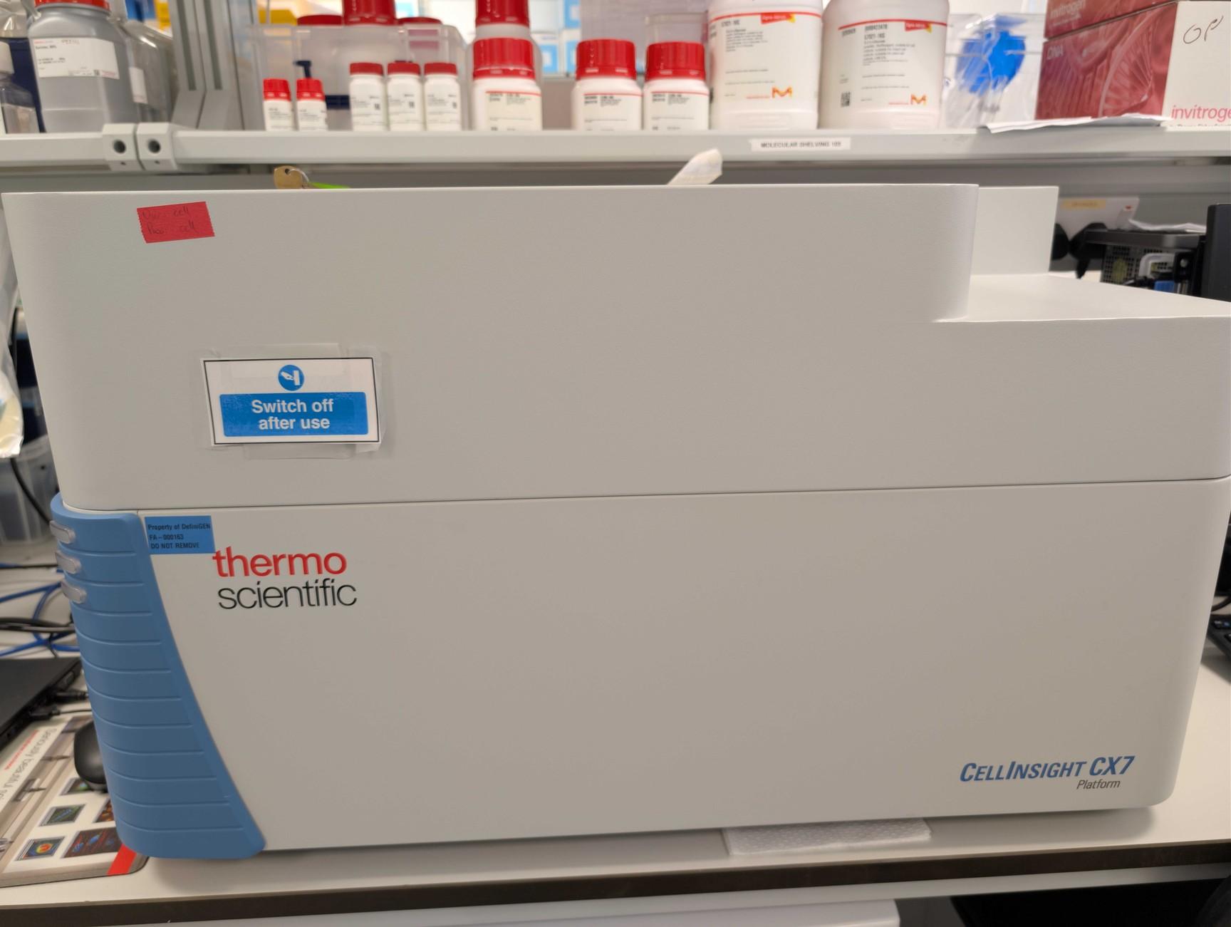Thermo Scientific CellInsight CX7 Confocal High Content Analysis Microscope Platform