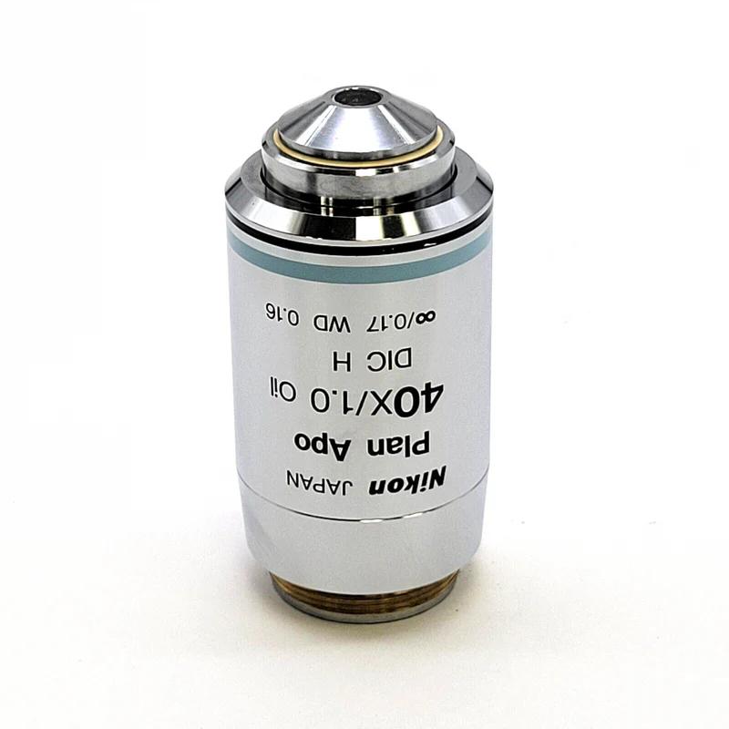 Nikon Plan Apo 40x 1.0 Oil Immersion DIC Microscope Objective Lens CFI Eclipse
