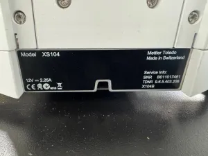 Mettler Toledo XS104 Analytical Balance with Draft Shield and Integrated Printer, 8 of 8