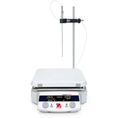 Ohaus e-G52HS10C Digital Ceramic Top Hotplate Stirrer with RS232, 22 L Capacity