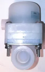 Fluoroware Fluoroplastics 202-1 Pneumatic Diaphragm Valve, 1/2" Orifice, 2-Way, 2 of 9