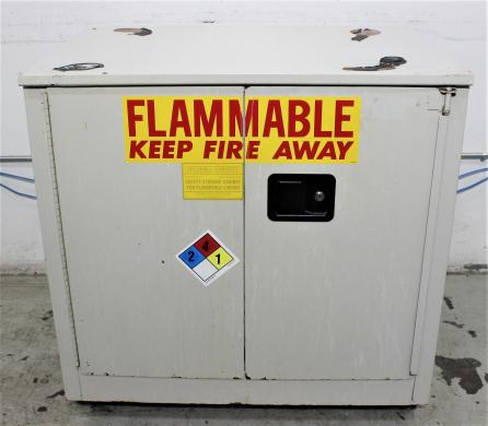 Securall A131 30-Gallon Flammable Storage Safety Cabinet with Self-Latching Doors-cover