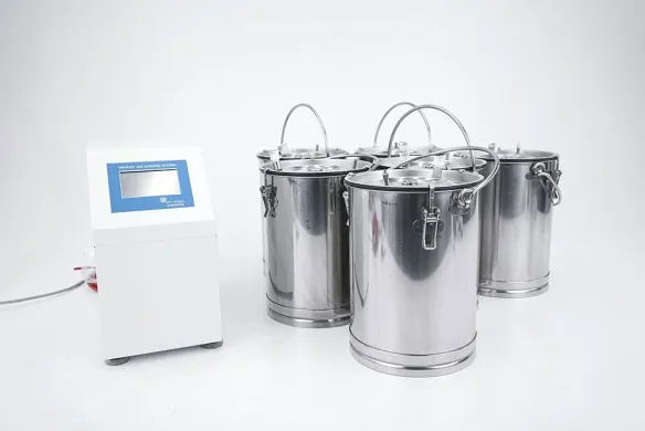 Don Whitley Jar Gassing System with 6 × 10 L Anaerobic Jars