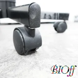9250 Gray Laboratory Chair with Backrest and Casters, 6 of 7