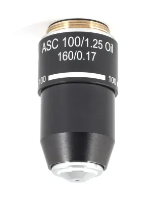 MOTIC Achromatic Super Contrast 100X/1.25 Oil Immersion Microscope Objective (WD 0.14mm)