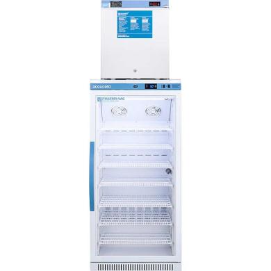 Accucold ARG8PV-FS24LSTACKMED2 Pharmacy Refrigerator/Freezer Combo 8.0 Cu.Ft. / 1.4 Cu.Ft.-cover