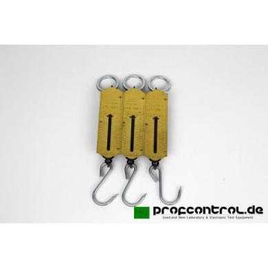 Set of 3 Pocket Balances / Spring Scales, 0-25 kg, Registered Made in Germany-cover