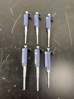Rainin Pipet Lite Single Channel Pipettes Set of 6 for Precise Liquid Handling-cover