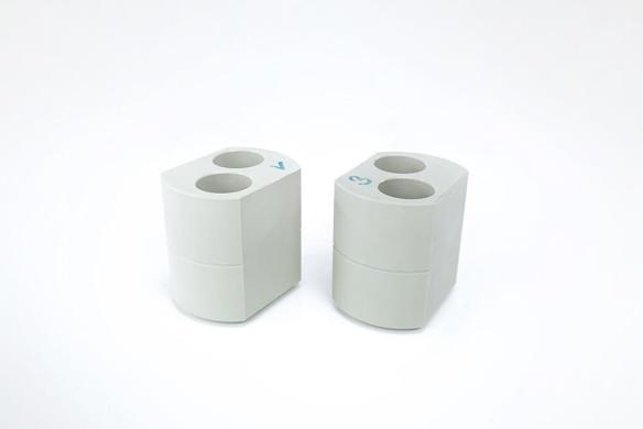 Thermo 2 x 50 mL Conical Tube Adapters 75003677 for Bioshield Rotor 75003621-cover