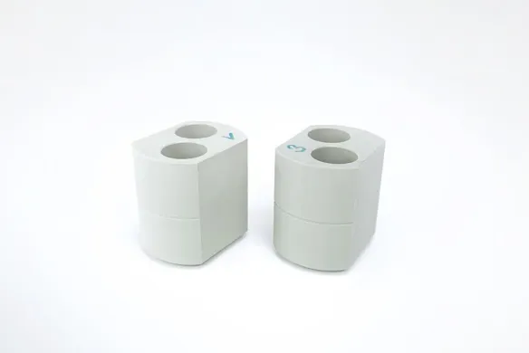 Thermo 2 Adapters for 50 mL Conical Tubes, 29.5 × 116 mm, for BioShield Rotor 75003621, 75003677