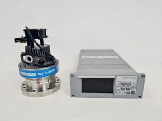 Varian Turbo-V Model 250 Macro Torr Pump w/ Multi Gauge Controller System Lab-cover