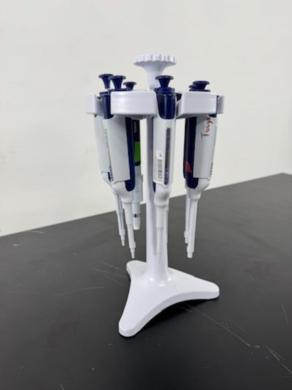 Rainin Pipet-Lite XLS Single Channel Micropipettes with Stand – Set of 7-cover