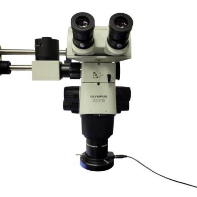 Olympus Stereo Microscope SZX10 with Phototube and Boom Stand-cover