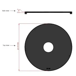 Okolab Thermal Plate for Olympus IX73/83 with Compatible Temperature Controllers, 2 of 4