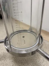 GE Healthcare Life Sciences BPG 200/500 Preparative Chromatography Column with Piston and Mobile Stand, 2 of 3