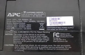 APC Back-UPS XS 1500 Tower UPS 1500VA with LCD and Surge Protection, 2 of 5