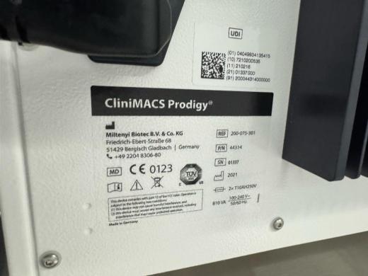 Miltenyi CliniMACS Prodigy Automated Cell Processing System for Cell Therapy Manufacturing-cover