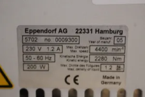 Eppendorf 5702 General Purpose Centrifuge, 5 of 5