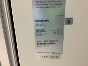 Panasonic MCO-19 CO2 Incubator with Direct Heat & Tri-Gas Control for Cell Culture, 12 of 12
