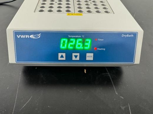VWR Dry Bath BSH1002 Laboratory Heating Block with Digital Temperature Control-cover